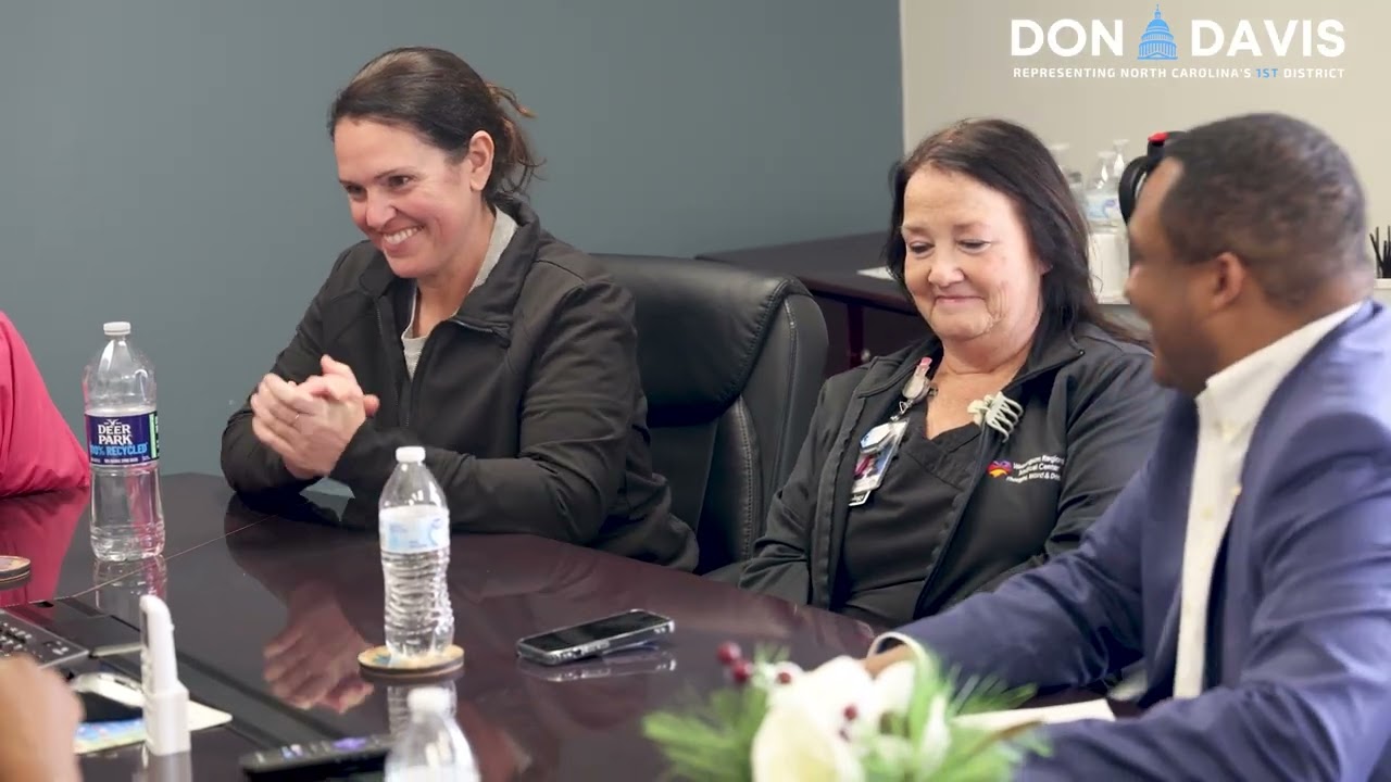 Congressman Don Davis Visits Washington Regional Medical Center